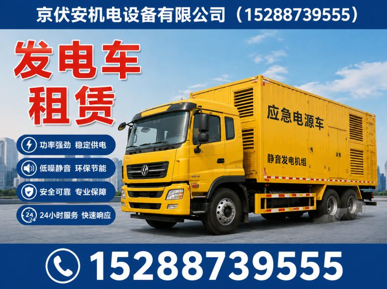 汉中应急发电机出租展示图